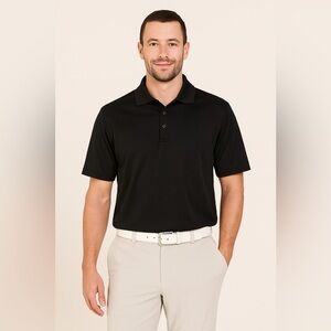 Hogan Classic Black Polo for Men